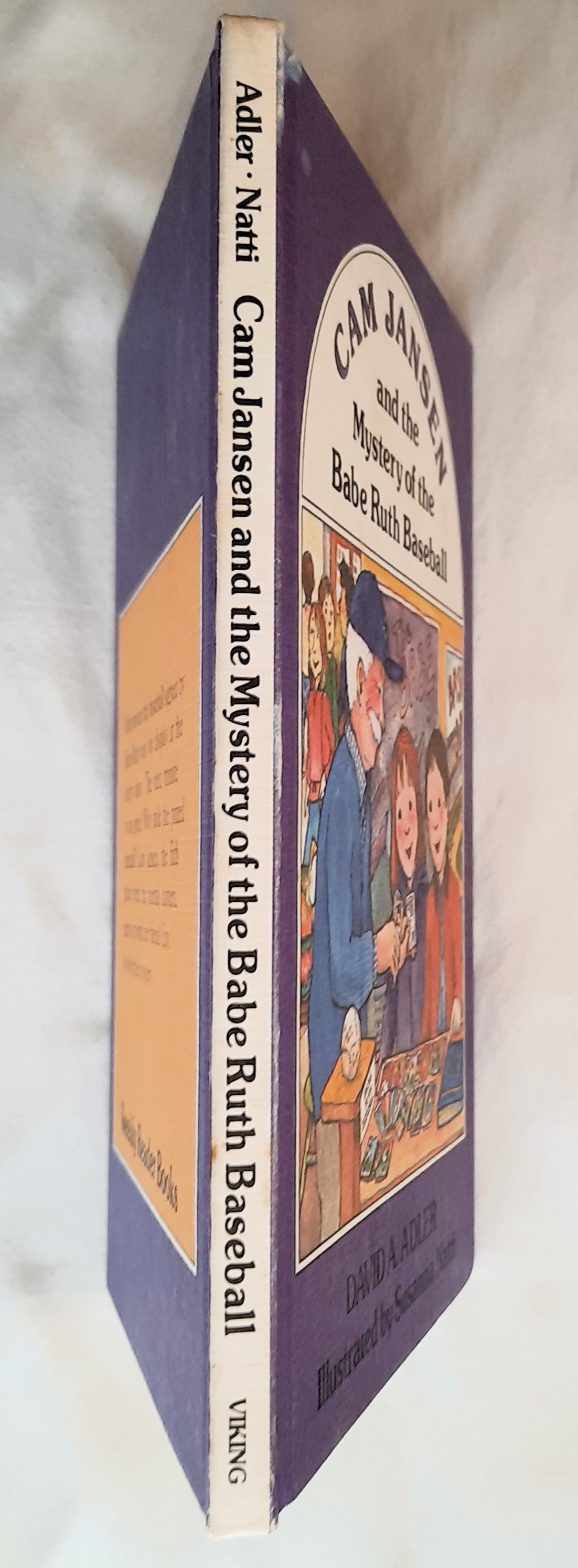 Cam Jansen and the Mystery of the Babe Ruth Baseball by David A. Adler (Good, 1982, HC, 57 pages, Weekly Reader Books)