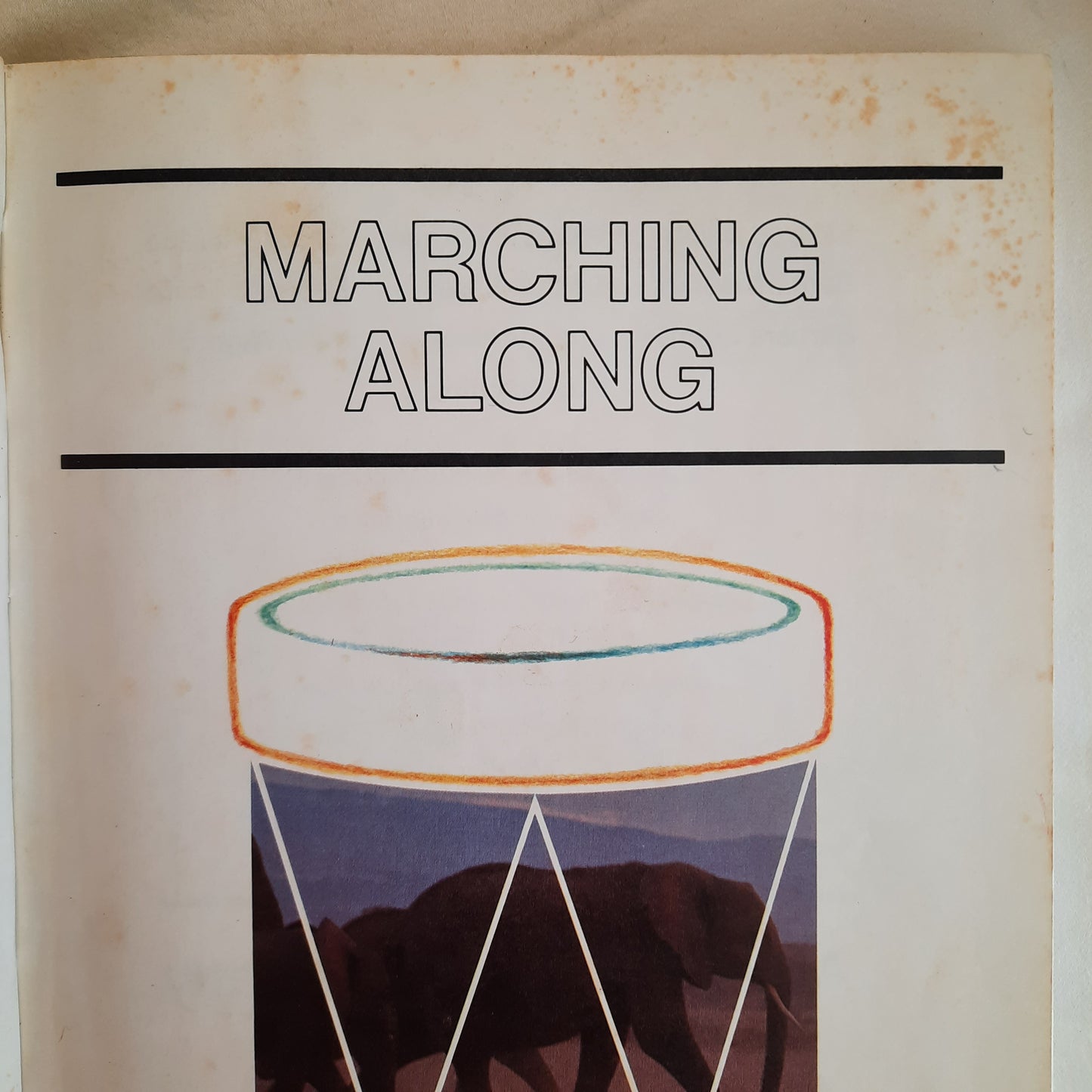 Marching Along Reader by Mildred Bailey; Barbara Burke (Very good, 1980, HC, 256 pages, American Book Co.)