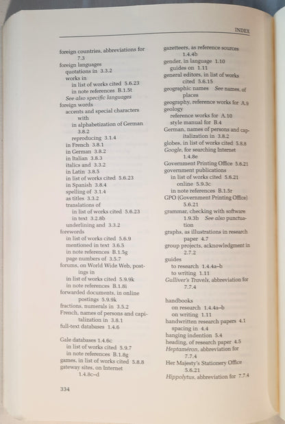 MLA Handbook for Writers of Research Papers Sixth Edition by Joseph Gibaldi (Very good, 2008, Pbk, 361 pages, The Modern Language Association of America)