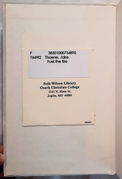 Fuel the Fire #3 by Jake Thoene (Chapter 16 series, Very Good, 2004, HC, 237 pages, Tyndale House)