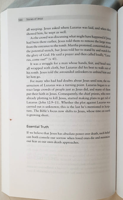 The Most Important Stories of the Bible by Christopher Hudson (Very good, Pbk, 2019, Bethany House, 192 pages)