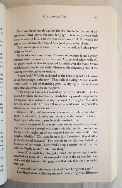 Glastonbury Tor #1 by LeAnne Hardy (Glastonbury Grail, New 2006, Kregel, 239 pages)