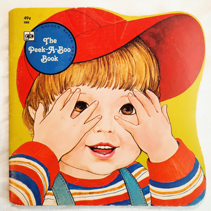 The Peek-a-Boo Book by Donna Lugg Pape (Good, 1978, Pbk, 24 pages, Golden Shape Book)