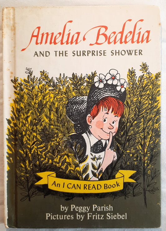 Amelia Bedelia and the Surprise Shower by Peggy Parish (Good, 1966, HC, 64 pages, Weekly Reader Books)