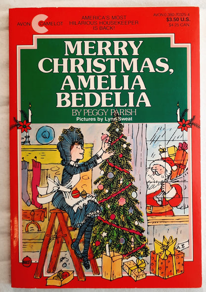 Merry Christmas, Amelia Bedelia by Peggy Parish (Very good, 1987, Pbk, 64 pages, Avon Camelot)