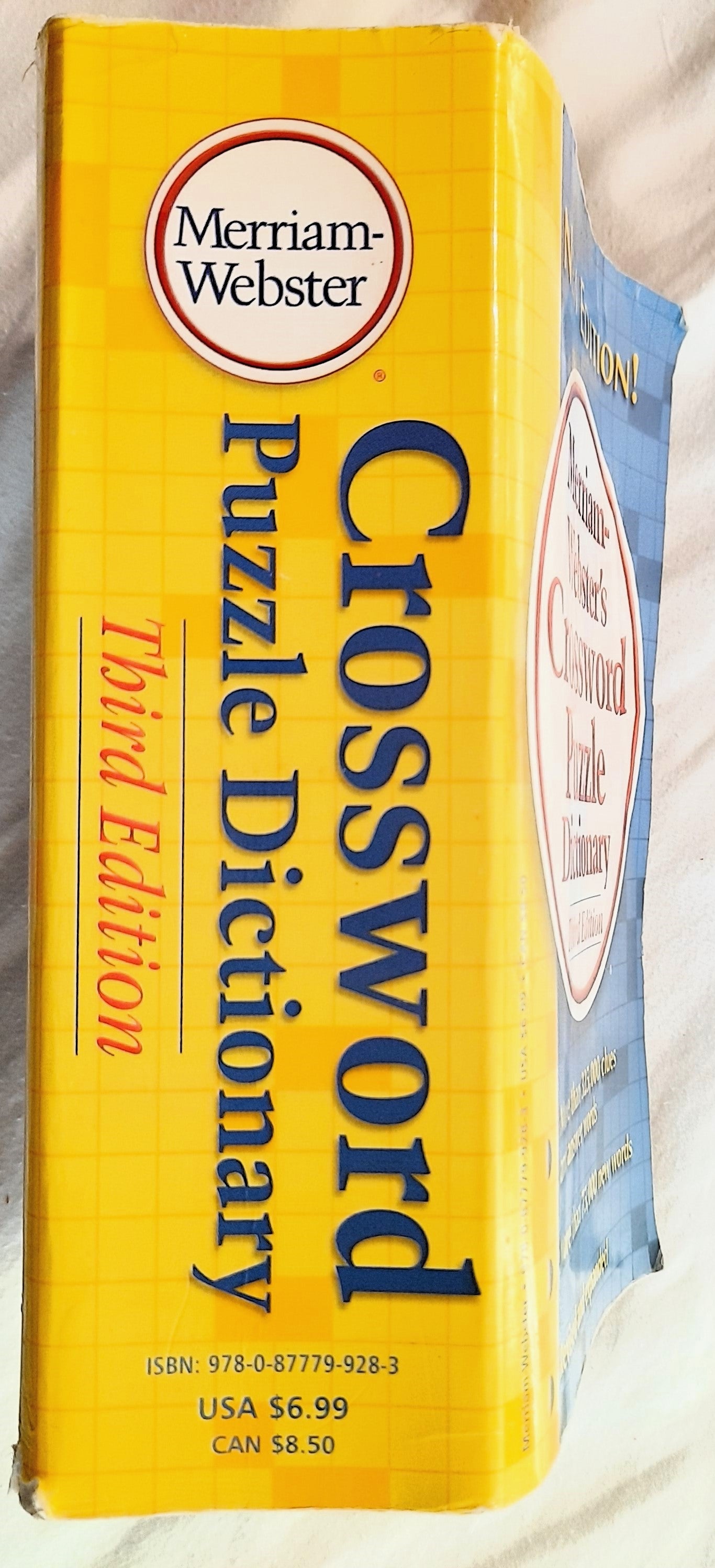 Mirriam-Webster's Crossword Puzzle Dictionary (Good, 2005, Pbk, 1387 pages, Mirriam-Webster)