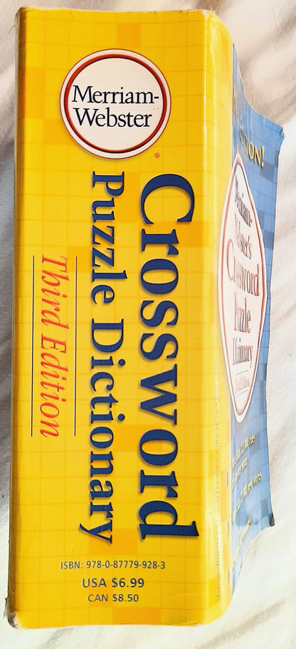 Mirriam-Webster's Crossword Puzzle Dictionary (Good, 2005, Pbk, 1387 pages, Mirriam-Webster)