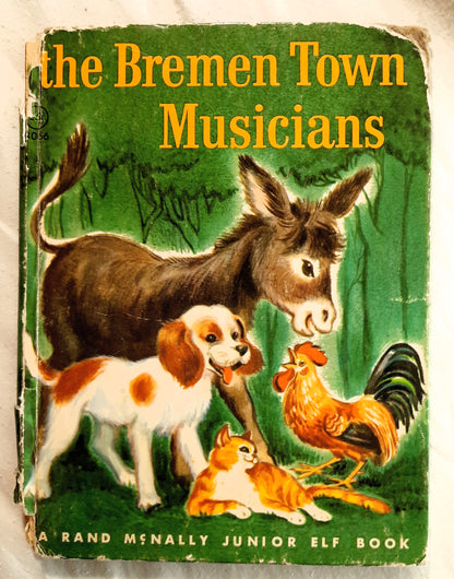 The Bremen Town Musicians by Rand McNally; Irma Wilde (Acceptable, 1960, HC, Rand McNally & Co.)