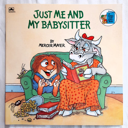 Just Me and My Babysitter by Mercer Mayer (Very good, 1986, Pbk, 24 pages, A Golden Book)