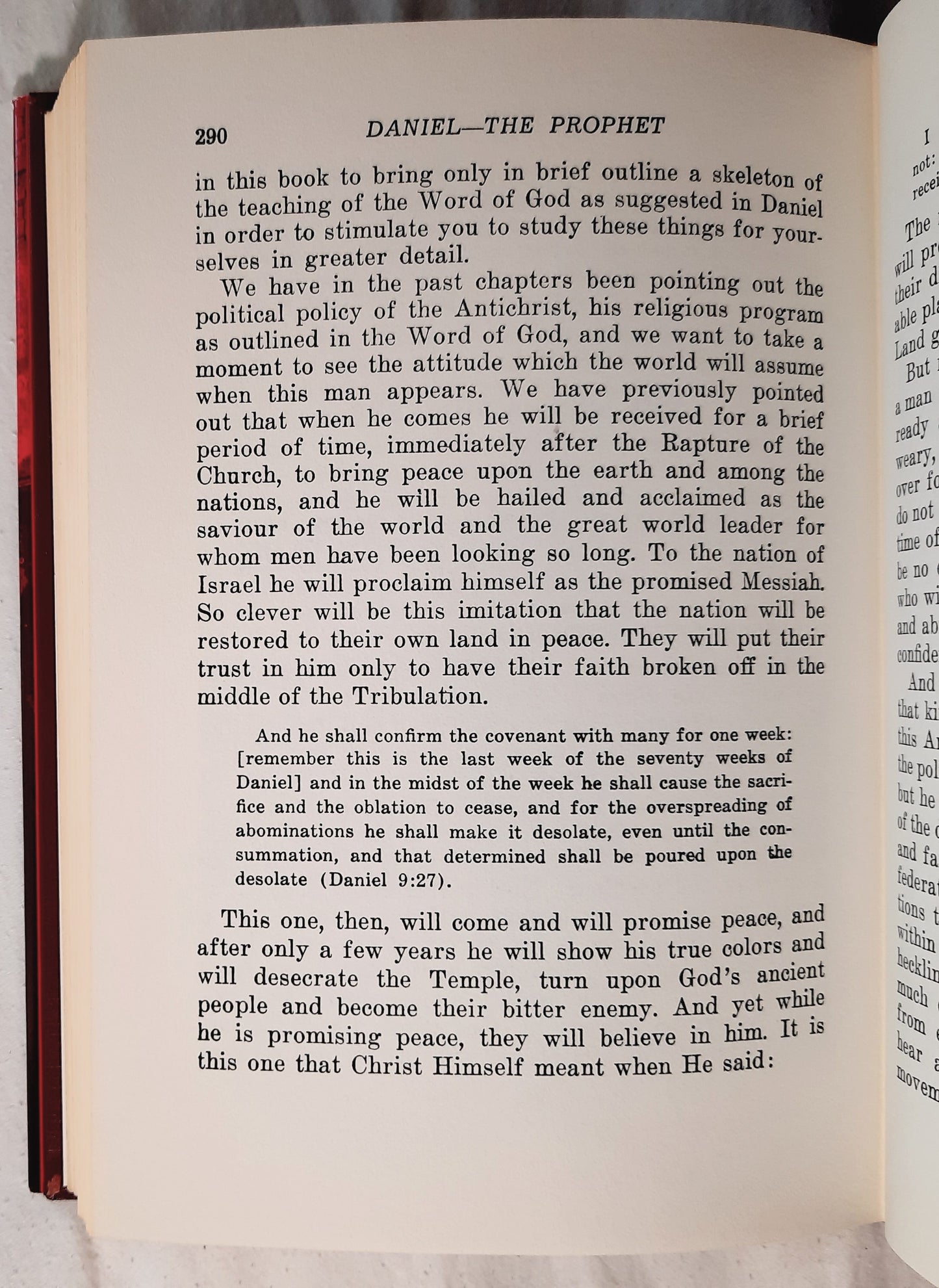 Daniel the Prophet: 35 Simple Studies in the Book of Daniel by M. R. DeHaan (Good, 1973, HC, 339 pages, Zondervan)