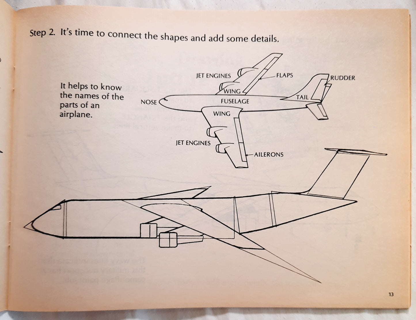 Drawing Jets and Planes by James Michaels (Good, 1986, Pbk, 48 pages, Weekly Reader Books)