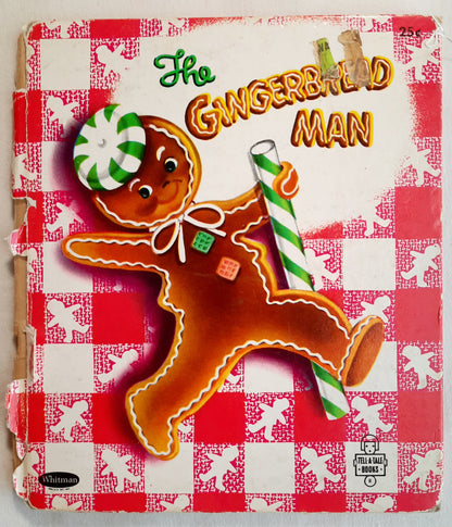 The Gingerbread Man Whitman Tell-A-Tale; Zillah Lesko (Acceptable, 1953, HC, Western Publishing Co.)