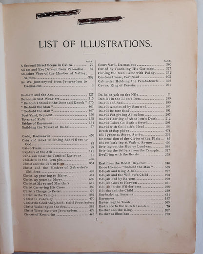 Young Folks’ Bible by Josephine Pollard; James W. Lee (Poor, 1894, N.D. Thompson Pub. Co)