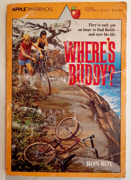 Where's Buddy? by Ron Roy (Acceptable, 1982, Pbk, 95 pages, Apple/Scholastic)