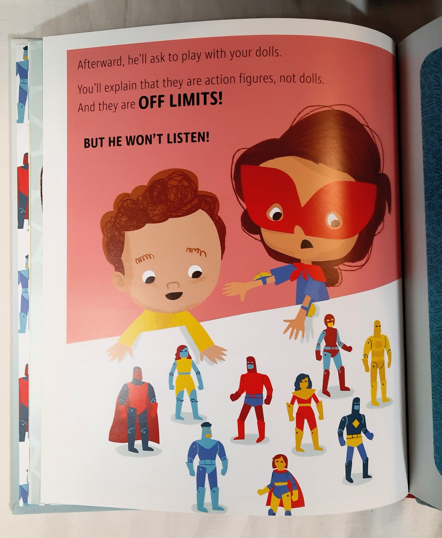 Superheroes Don't Babysit by Amber Hendricks; Kyle Reed (New, 2020, HC, 32 pages, Beaming Books)