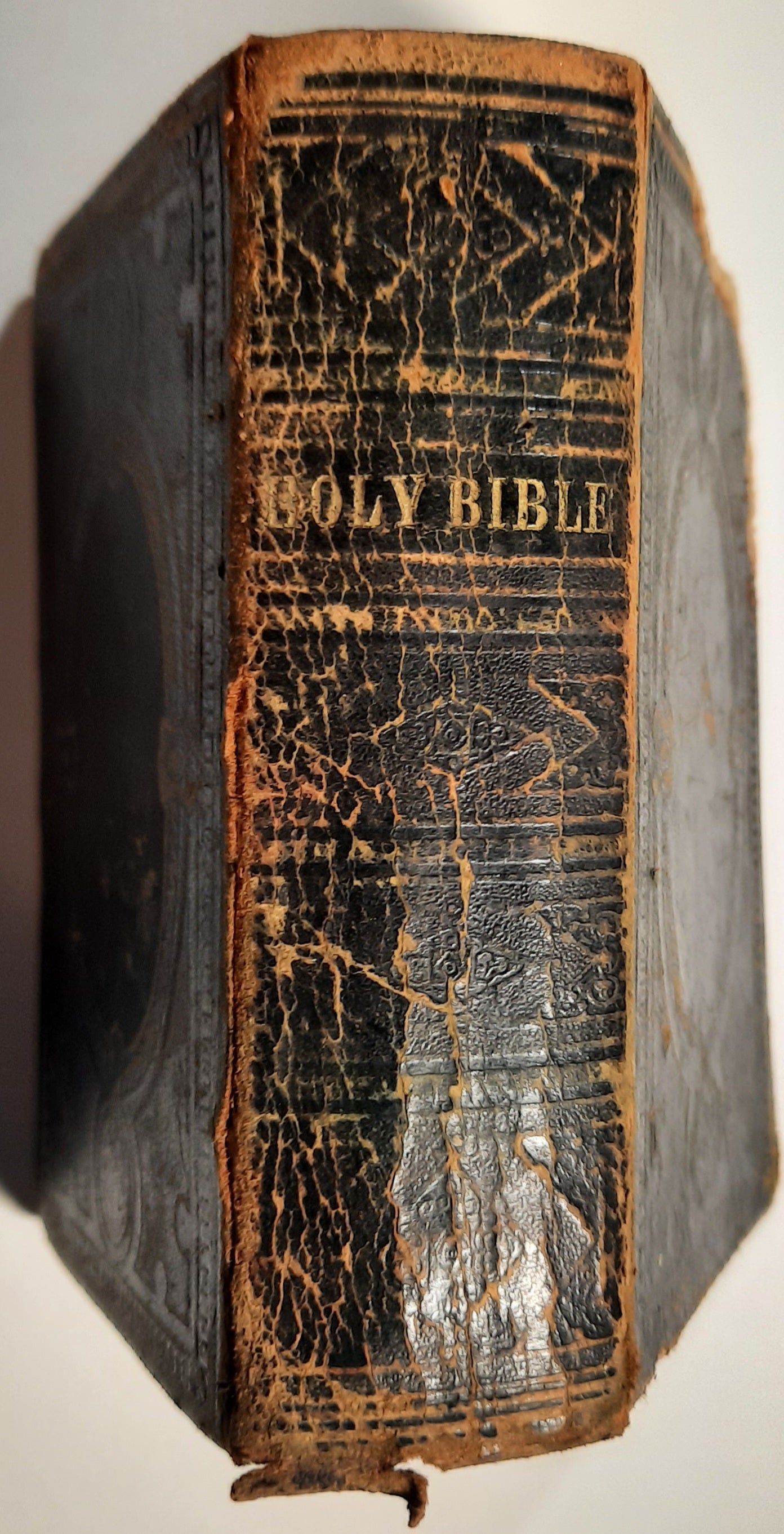 The Holy Bible Containing the Old and New Testaments Translated out of the Original Tongues (Poor, 1861, HC, American Bible Society)