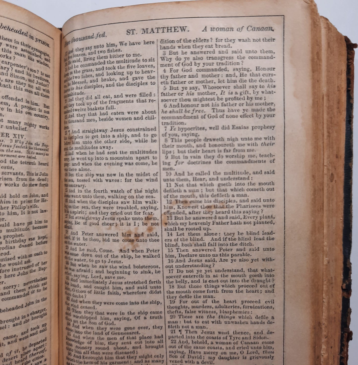 The Holy Bible Containing the Old and New Testaments Translated out of the Original Tongues (Poor, 1861, HC, American Bible Society)