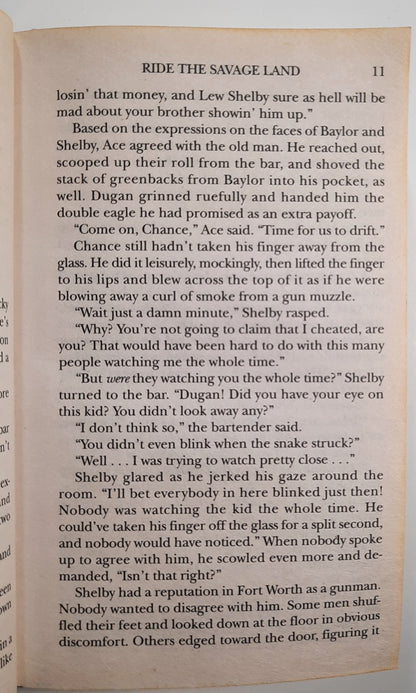 Those Jensen Boys! Ride the Savage Land by William W. Johnstone; J.A. Johnstone (Good, 2018, PBK, 378 pages, Kensington Books)