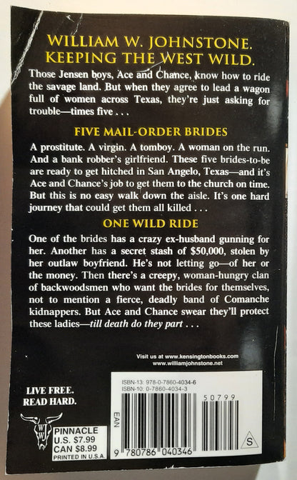 Those Jensen Boys! Ride the Savage Land by William W. Johnstone; J.A. Johnstone (Good, 2018, PBK, 378 pages, Kensington Books)