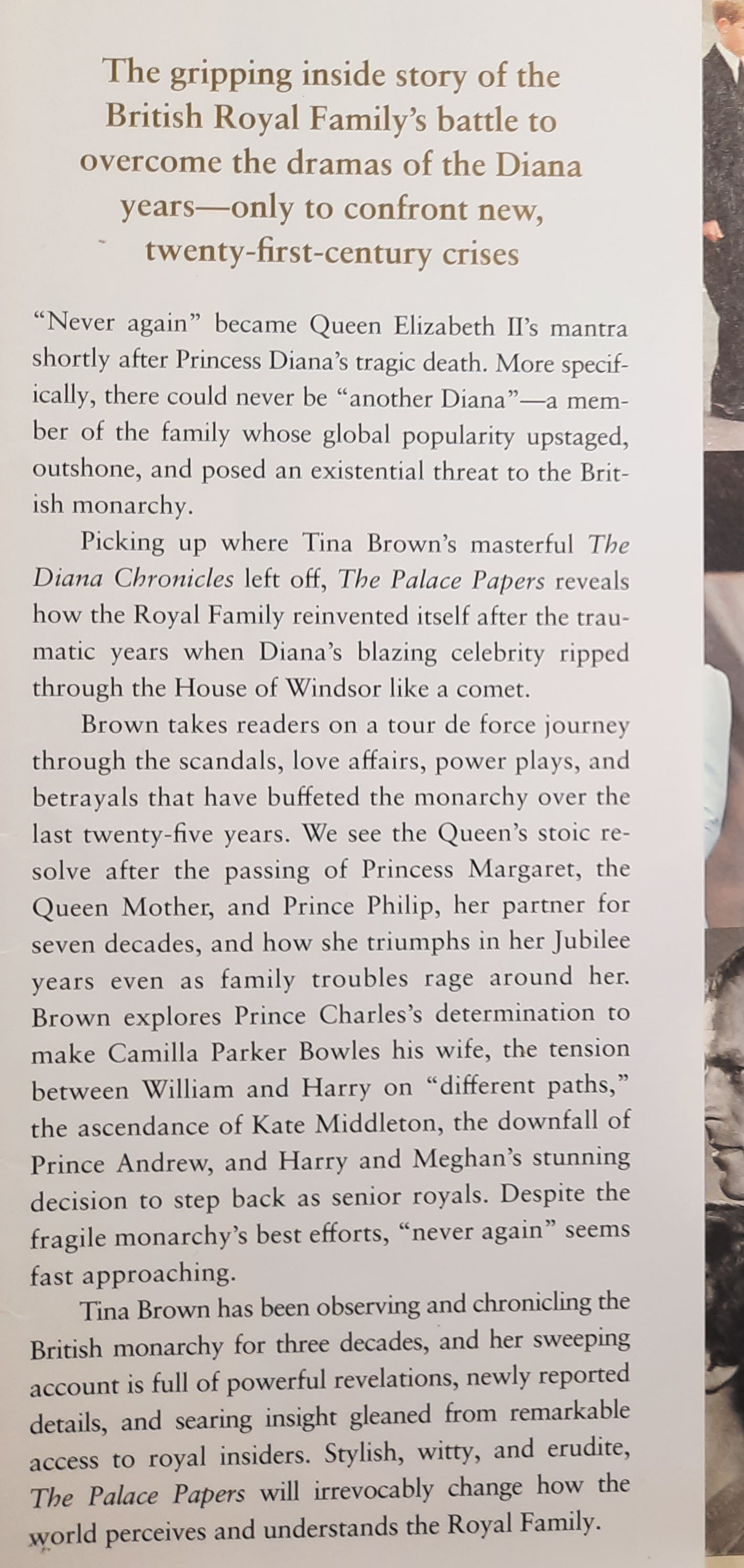 The Palace Papers: Inside the House of Windsor: The Truth and the Turmoil by Tina Brown (Good, 2022, HC, 570 pages, Crown)