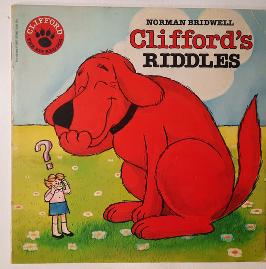 Clifford's Riddles by Norman Bridwell (Clifford the Big Red Dog, Good, 1974, Pbk, 32 pages, Scholastic)