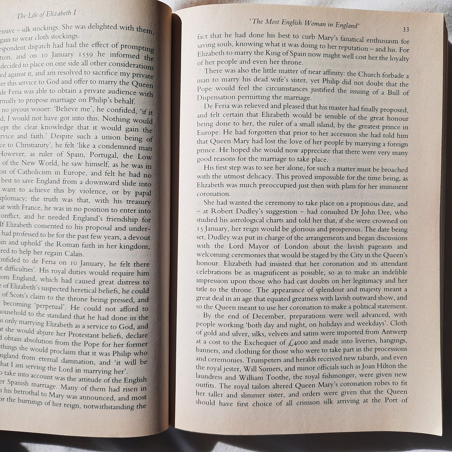 The Life of Elizabeth I by Alison Weir (Good, 1998, PBK, 532 pages, Ballantine)