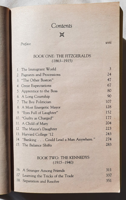 The Fitzgeralds and the Kennedys by Doris Kearns Goodwin (Good, 1988, Pbk, 1094 pgs, St. Martin's Press)