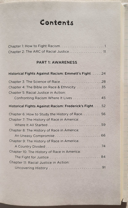 How to Fight Racism Young Reader's Edition by Jemar Tisby; Josh Mosey (New, 2022, HC, Zonderkidz, 230 pages)