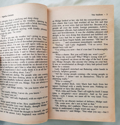 The Hollow by Agatha Christie (Hercule Poirot, Very good, 1984, Pbk, 264 pages, Berkley Books)