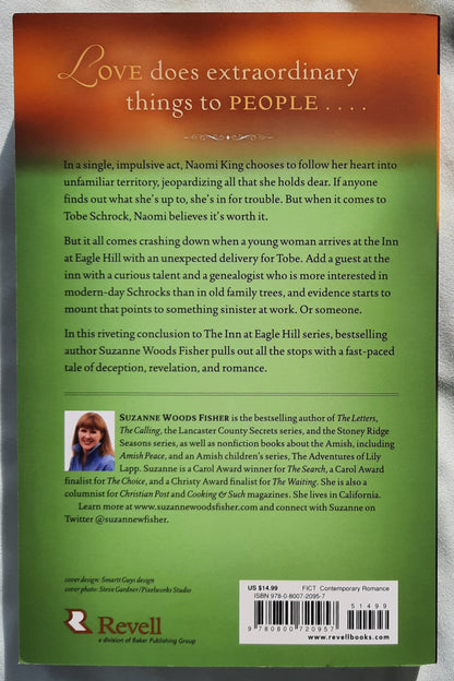 The Revealing by Suzanne Woods Fisher (Inn at Eagle Hill #3, Very good, 2014, Pbk, 324 pages, Revell)