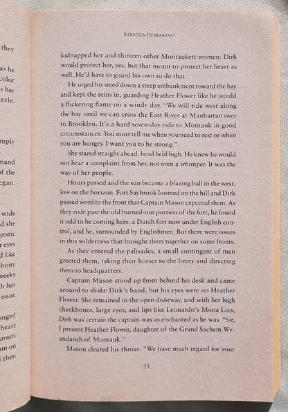 To Capture Her Heart by Rebecca DeMarino (Southold Chronicles #2, Good, 2015, Pbk, 345 pages, Revell)