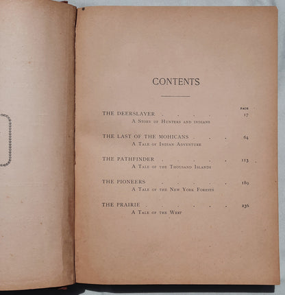 Historical Stories of American Pioneer Life by James Fenimore Cooper (Good, 1899, HC, 288 pages, The John C. Winston Co.)