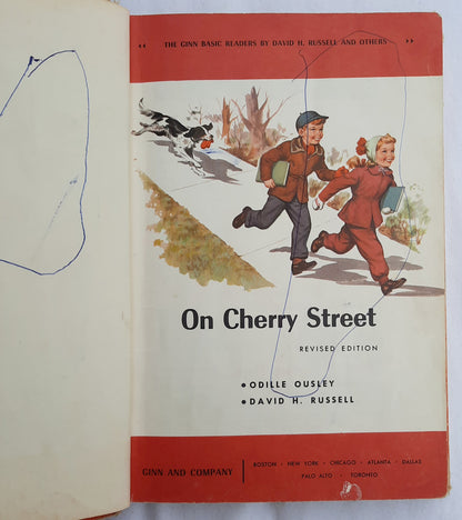 On Cherry Street Revised Edition by Odille Ousley; Davis Russell (Acceptable, 1961 HC, 224 pages, Ginn and Co.)