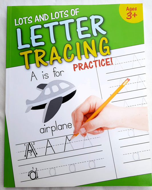 Lots and Lots of Letter Tracing by Handwriting Time (Very good, 2015, Pbk, 112 pages)