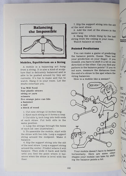 Gee, Whiz! How to Mix Art and Science by Linda Allison (Very Good, 1983, Pbk, 128 pages, Yolla Bolly)