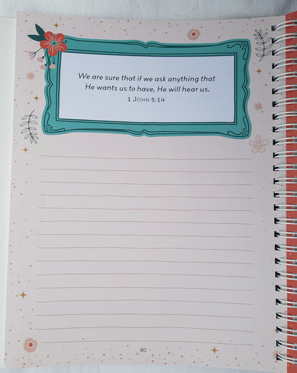 How to be a Praying Girl of God Journal (New, 2020, Pbk, 176 pages, Barbour Publishing)