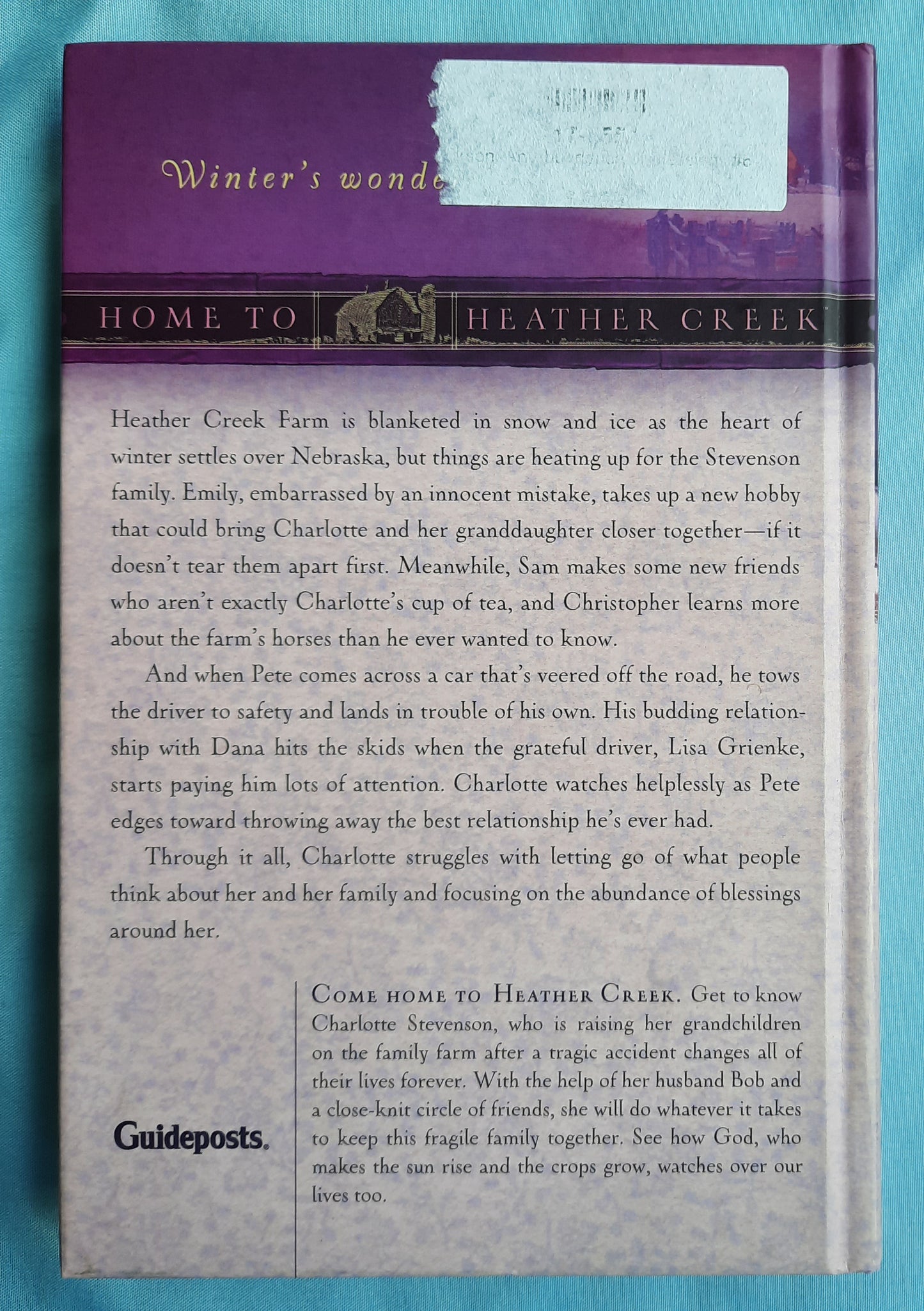 An Abundance of Blessings by Carolyne Aarsen (Home to Heather Creek #6, Very good, 2008, HC, 244 pages, Guideposts)