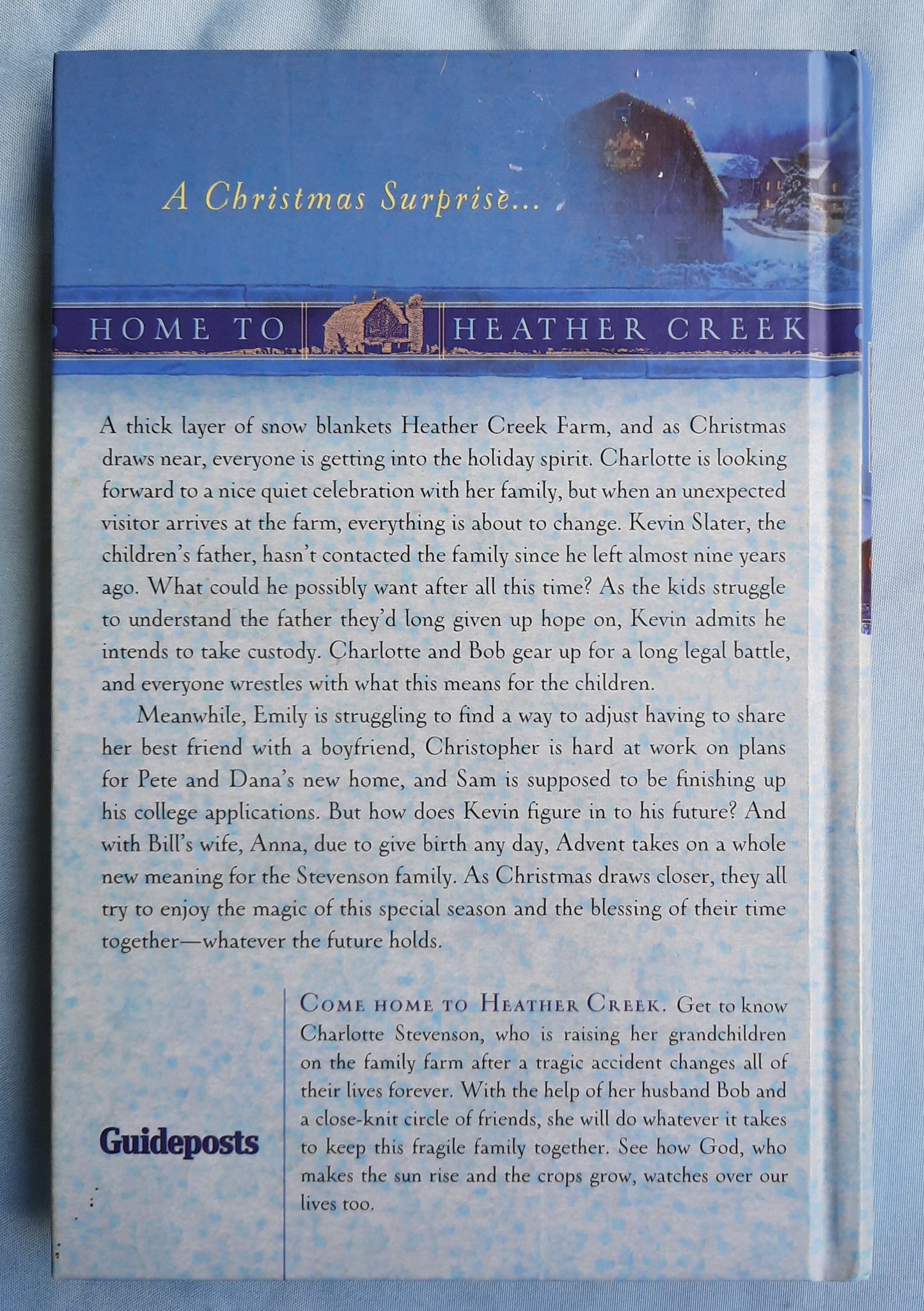 Holiday Homecoming by Carolyne Aarsen (Home to Heather Creek #16, Very good, 2009, HC, 244 pages, Guideposts)