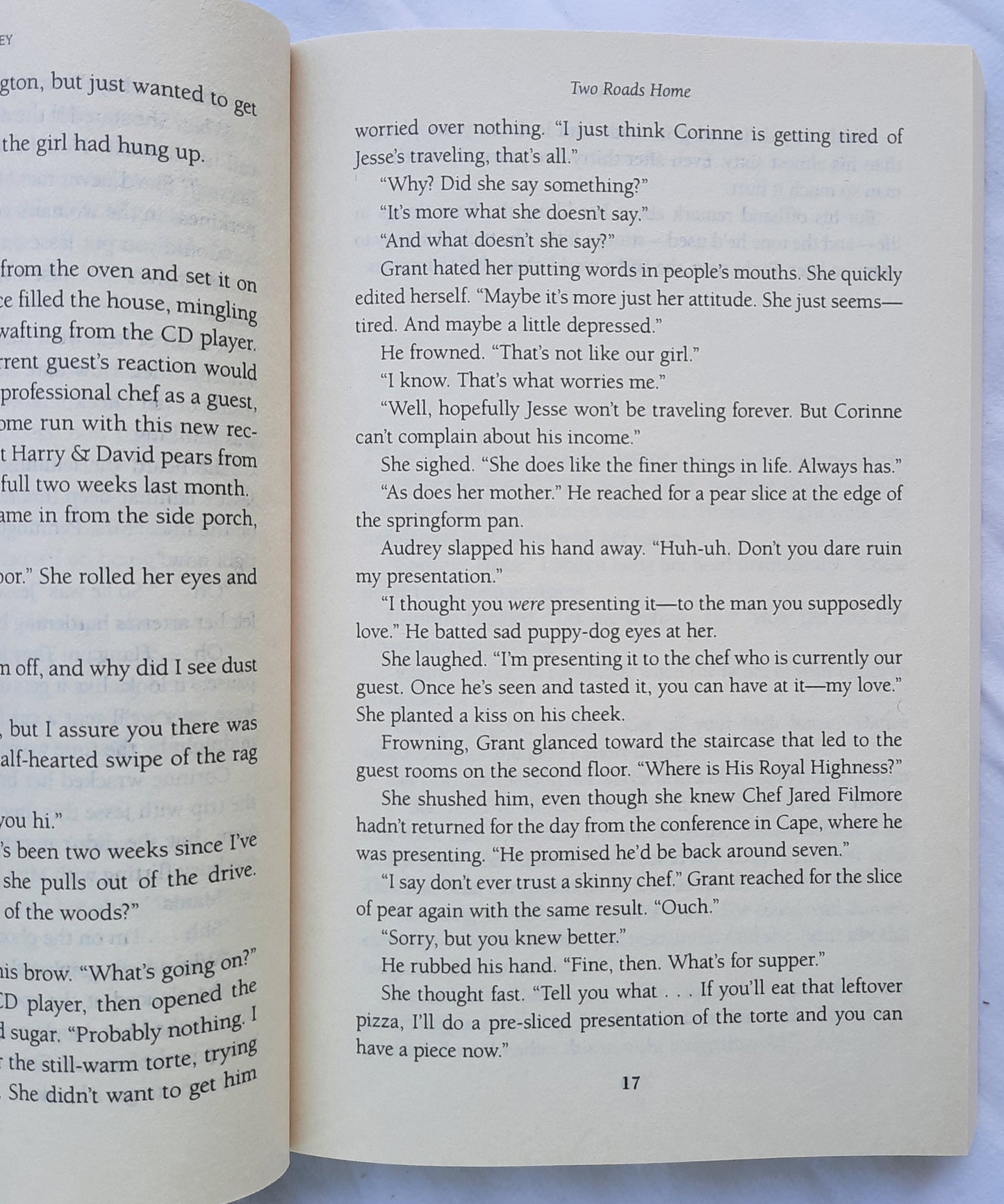 Two Roads Home by Deborah Raney (Chicory Inn #2, New, 2015, Pbk, 299 pages, Abingdon Press)
