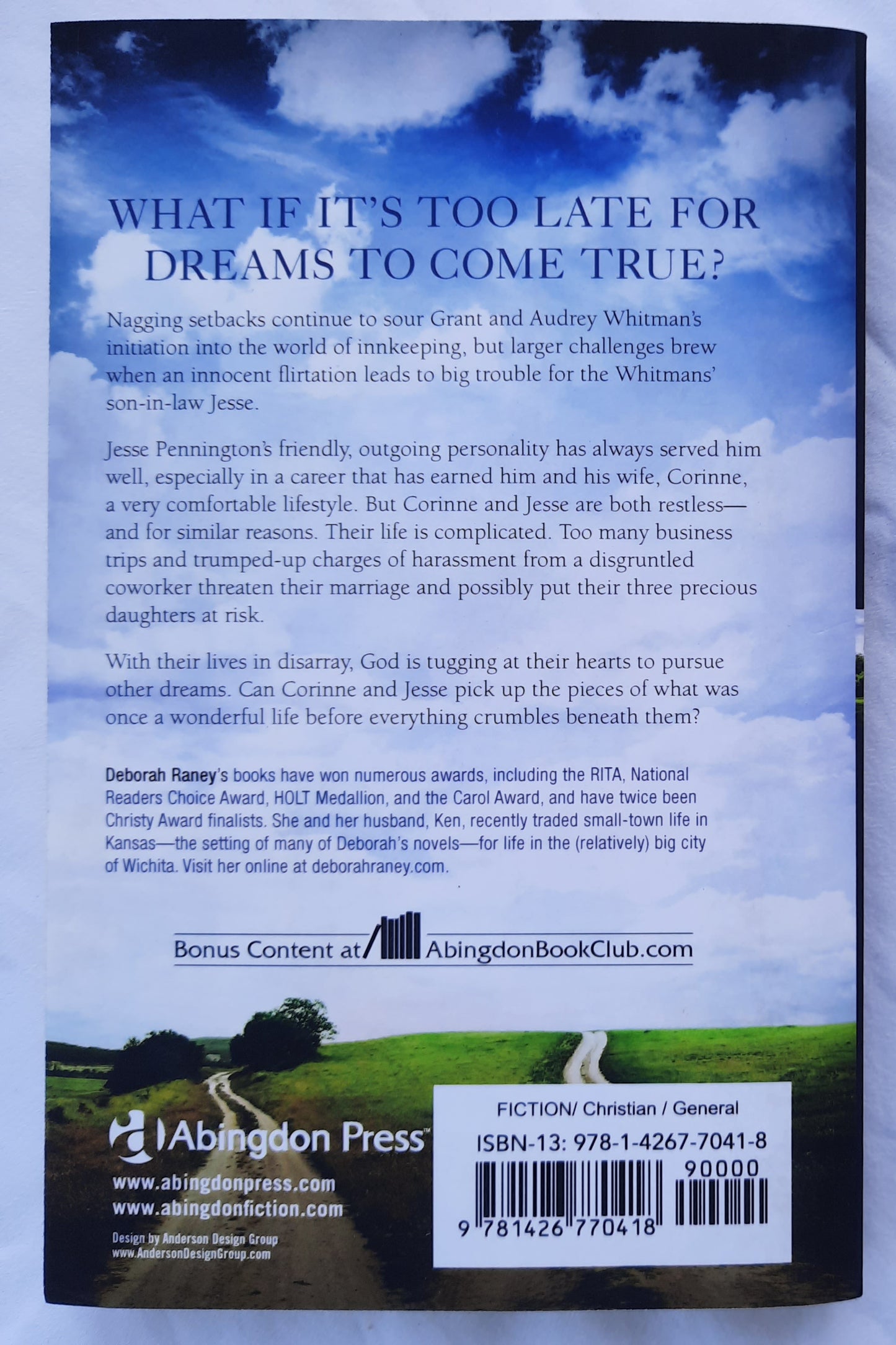 Two Roads Home by Deborah Raney (Chicory Inn #2, New, 2015, Pbk, 299 pages, Abingdon Press)