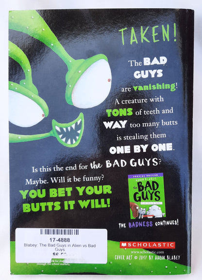 The Bad Guys in Alien vs Bad Guys #6 by Aaron Blabey (New, 2018, Pbk, 140 pages, Scholastic)