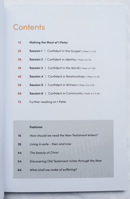 1 Peter: Confidence in a Complex World by Joe Warton (New, 2019, Pbk, 73 pages, LICC)