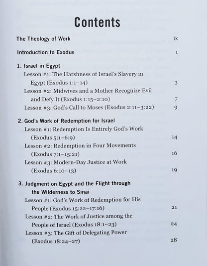 Theology of Work Project: Exodus (New, 2015, Pbk, 92 pages, Hendrickson)