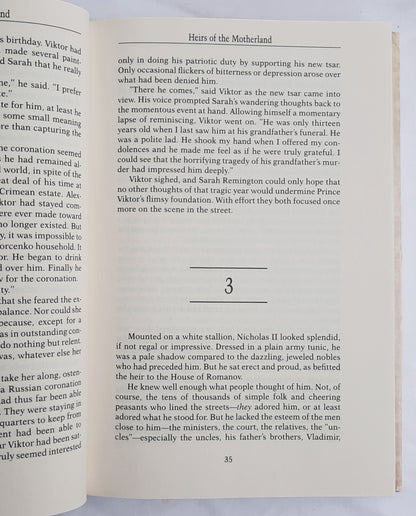 Heirs of the Motherland by Michael Phillips; Judith Pella (The Russians #4, Very good, 1993, Pbk, 384 pages, Bethany House)