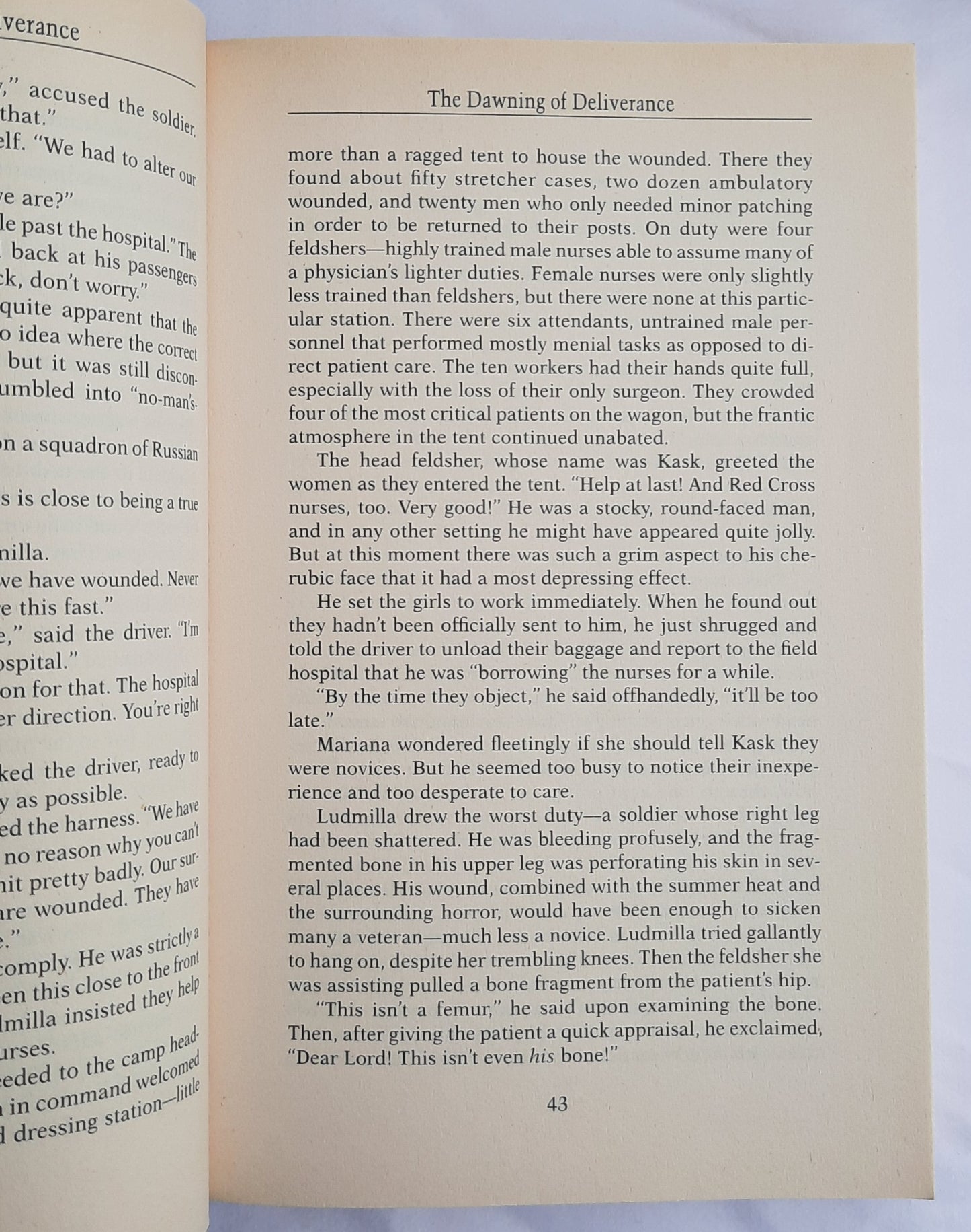 The Dawning of Deliverance by Michael Phillips; Judith Pella (The Russians #5, Very good, 1995, Pbk, 432 pages, Bethany House)