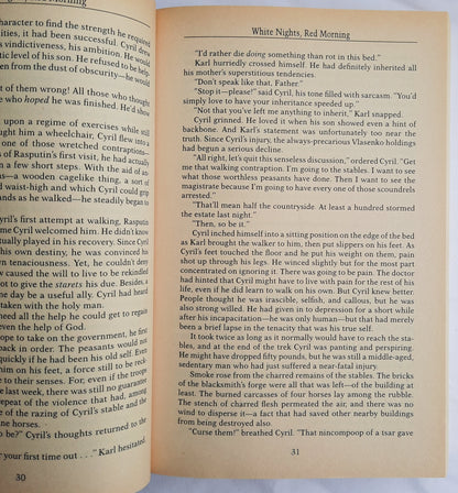 White Nights, Red Morning by Michael Phillips; Judith Pella (The Russians #6, Very good, 1996, Pbk, 412 pages, Bethany House)