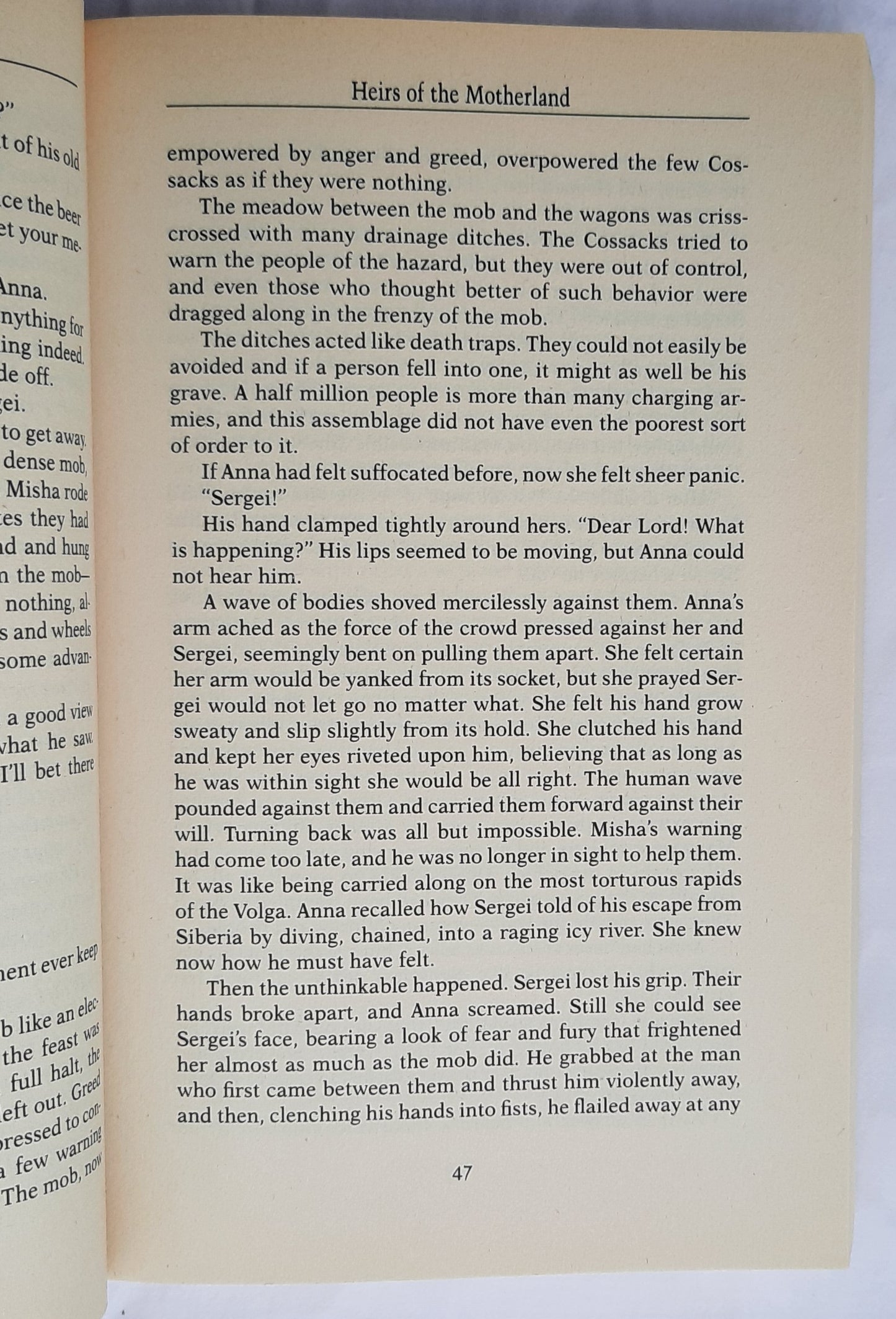 Heirs of the Motherland by Michael Phillips; Judith Pella (The Russians #4, Very good, 1993, Pbk, 384 pages, Bethany House)