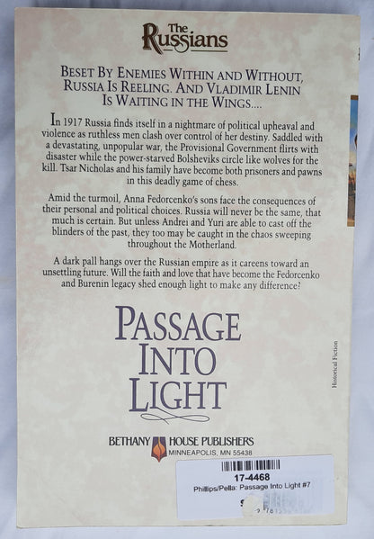 Passage Into Light by Judith Pella (The Russians #7, Very Good, 1998, Pbk, 298 pages, Bethany House)