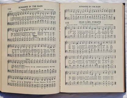Christian Service Songs edited by Homer Rodeheaver; George W. Sanville (Very good, 1939, HC, 288 pages, The Rodeheaver Hall-Mack Co.)