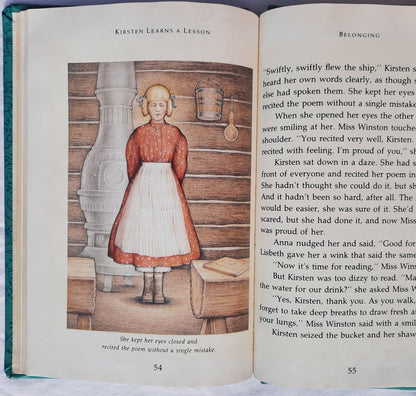 Kirsten Learns a Lesson by Janet Shaw (American Girl #2, Good, 1986, HC, 69 pages, Pleasant Co.)
